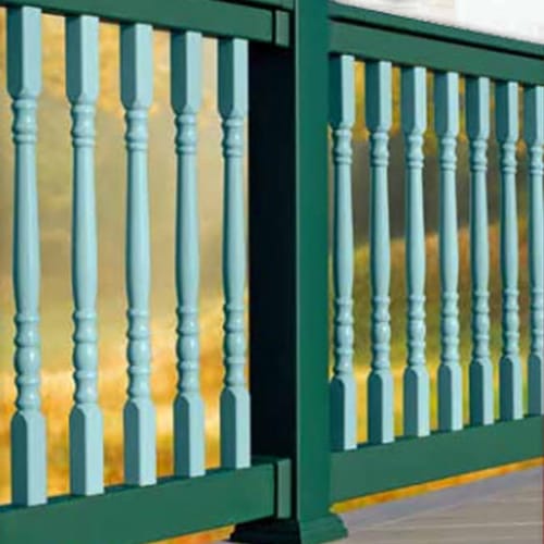 42" High Colonial Spindle Baluster - Vinyl Railing System